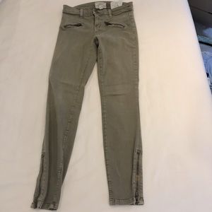 Current/Elliot super soft jeans with zippers